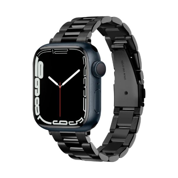 Pašček Spigen Modern Fit za Apple Watch pametno uro 49/45/44/42 mm črna