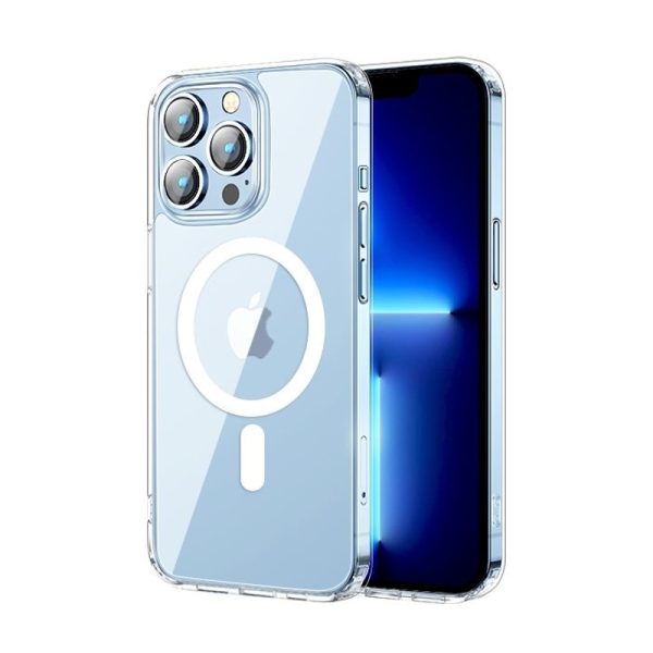 Joyroom Mingkai prozoren ovitek za iPhone 13 z MagSafe
