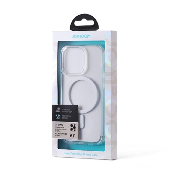 Joyroom Mingkai prozoren ovitek za iPhone 13 z MagSafe