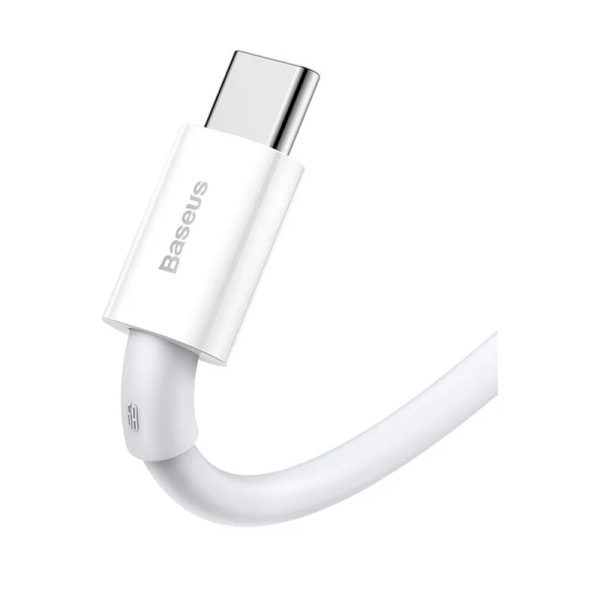 Kabel Baseus USB C/Type C 1m 66W 6A bel