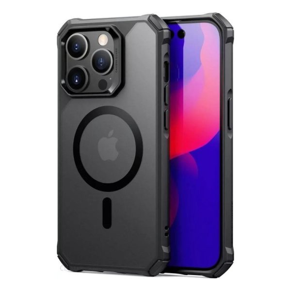 Ovitek ESR AIR ARMOR MagSafe iPhone 14 Pro Max Frosted Black