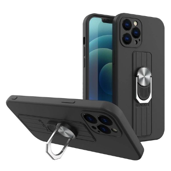 Ring Case silikonski ovitek za Samsung Galaxy A53 Black