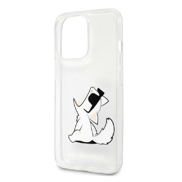 Ovitek Karl Lagerfeld iPhone 14 Pro Choupette Fun