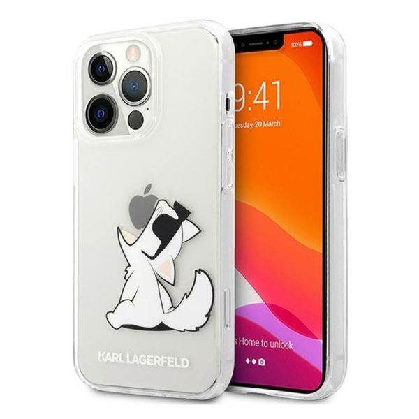 Ovitek Karl Lagerfeld iPhone 14 Pro Choupette Fun