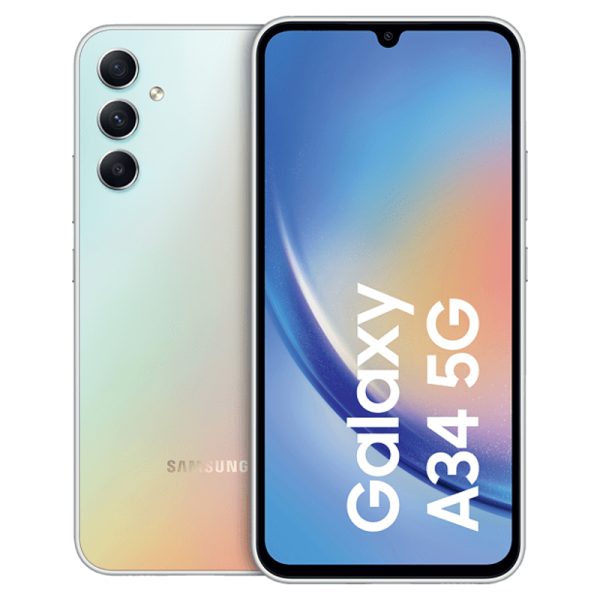 Samsung Galaxy A34 6GB/128GB Dual SIM Silver
