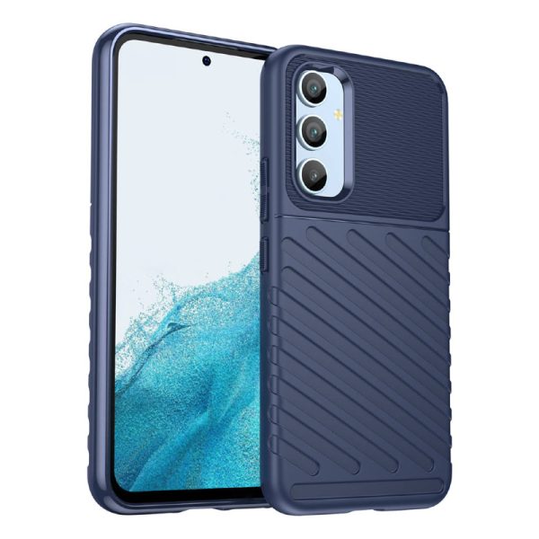 Silikonski ovitek Thunder Case za Samsung A54 modra