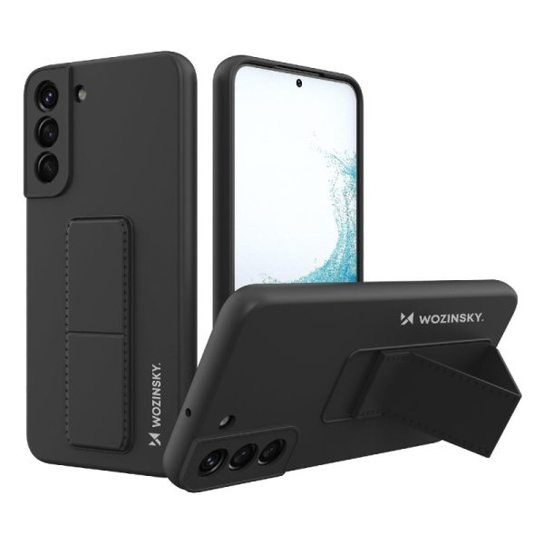 Silikonski ovitek Wozinsky za Samsung S22 črna