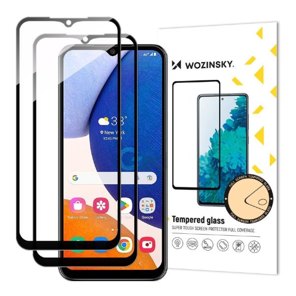 Wozinsky 2x zaščitno steklo za Samsung A14 / A34