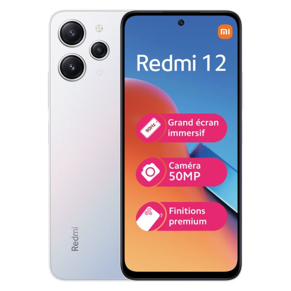 Xiaomi Redmi 12 Dual SIM 8GB/256GB Polar Silver