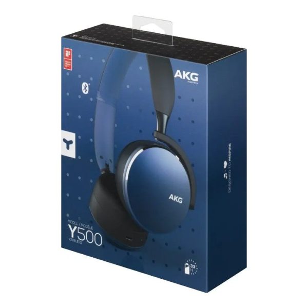 Bluetooth slušalke AKG Y500 Blue