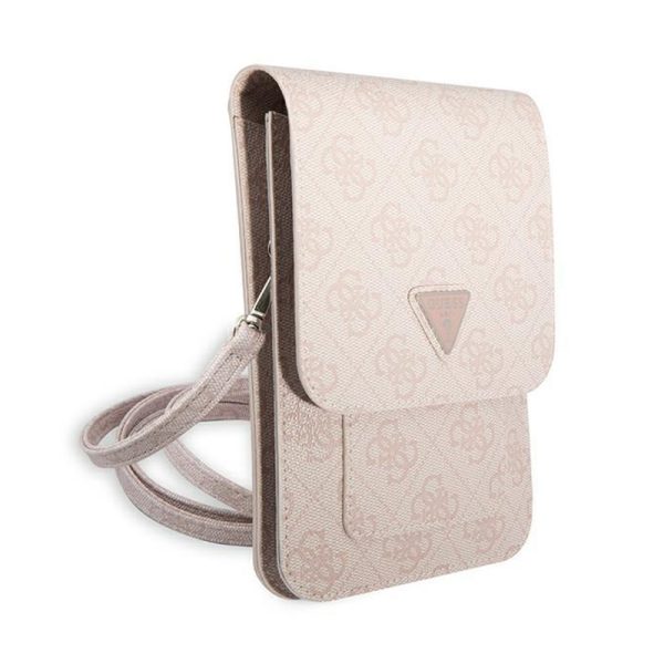 Guess ročna torbica za telefon GUWBP4TMPI Pink 4G Triangle