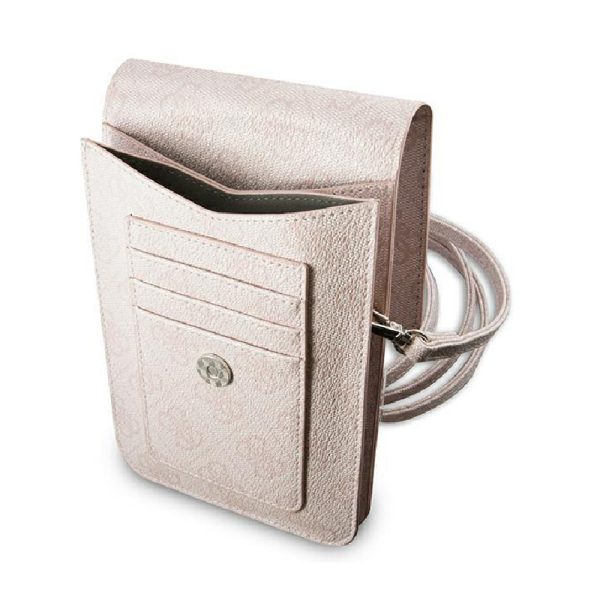 Guess ročna torbica za telefon GUWBP4TMPI Pink 4G Triangle