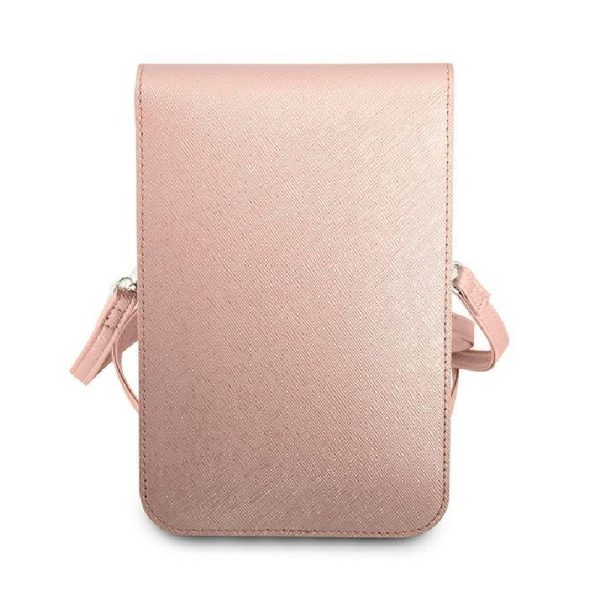 Guess ročna torbica za telefon GUWBSATMPI Saffiano Pink