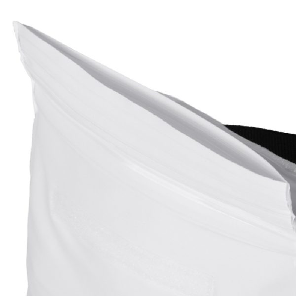 PVC vodoodporna torbica Bela