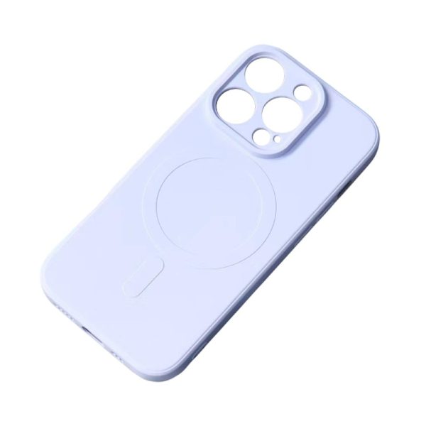 Silikonski ovitek za iPhone 15 Plus z MagSafe Blue
