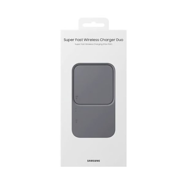 SAMSUNG brezžični polnilec Duo 15W EP-P5400 Black