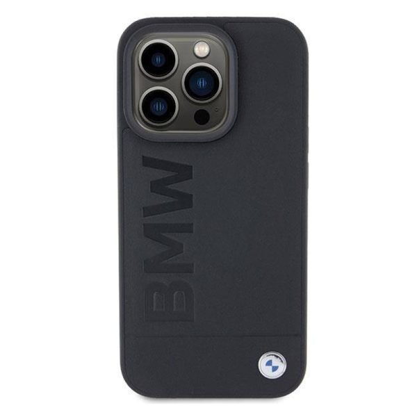 Ovitek BMW za Apple iPhone 15 Pro - črna