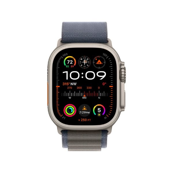 Apple Watch Series Ultra 2 GPS + Cellular 49mm Titanium Blue Alpine Loop - M