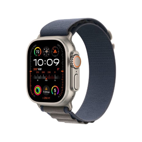 Apple Watch Series Ultra 2 GPS + Cellular 49mm Titanium Blue Alpine Loop - M