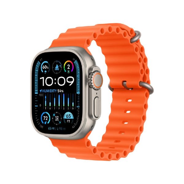 Apple Watch Series Ultra 2 GPS + Cellular 49mm Titanium with Orange Ocean Band