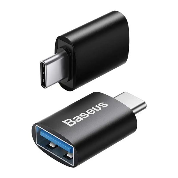 BASEUS Mini OTG adapter USB-C / USB 3.1 Black