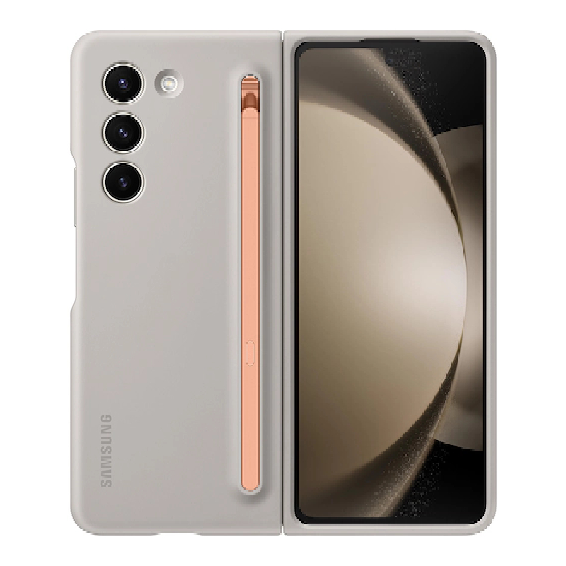 Ovitek Slim + S-Pen za Galaxy Z Fold 5 Sand