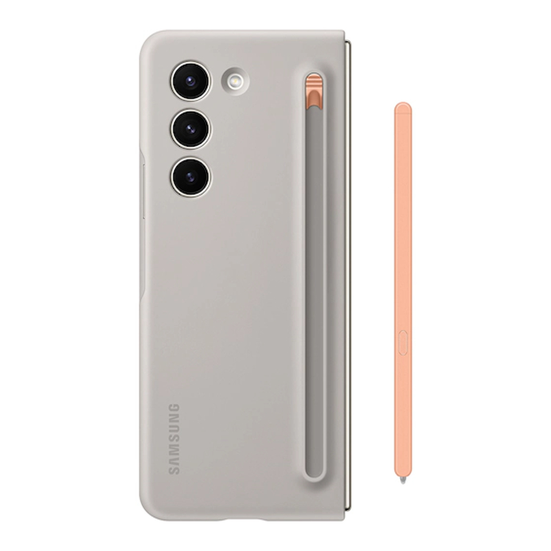 Ovitek Slim + S-Pen za Galaxy Z Fold 5 Sand