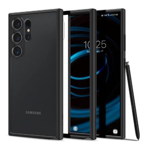 Ovitek Spigen Ultra Hybrid za Samsung S24 Ultra Črna