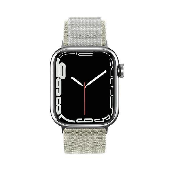 Pašček Strap Alpine za pametno uro Apple Watch 42/44/45/49mm Silver