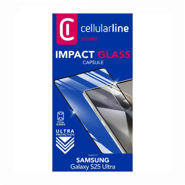 CellularLine Zaščitno steklo za Samsung Galaxy S25 Ultra