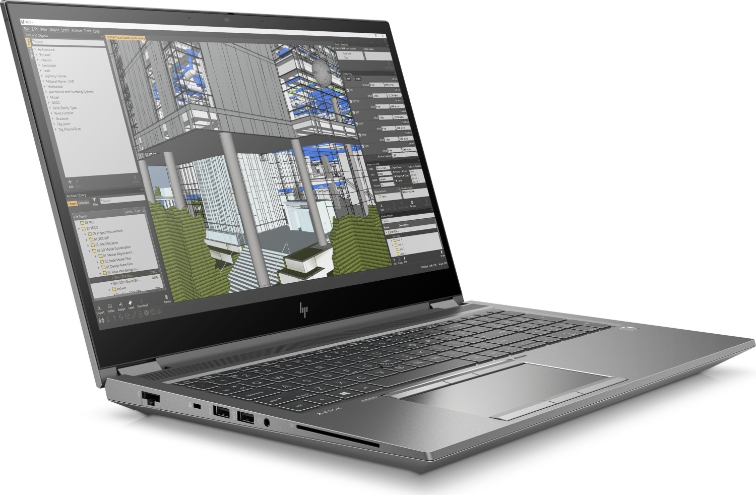 Prenosnik HP Zbook Fury 15 G7 / i7 / RAM 64 GB / SSD Disk / 15,6″ 4K - slika 2