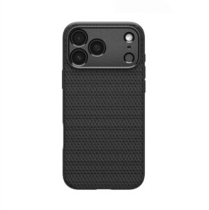 Ovitek Spigen Liquid Air za iPhone 17 Pro Matt Black