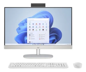 Intel Core i5-1335U (1 3 GHz)  16 GB (2x8GB) DDR4-3200  SSD 1 TB M.2 PCIe NVMe  60 45 cm (23 8  ) FHD (1920x1080) UWVA LED  Intel Iris Xe Graphics (IGP)  HDMI  1x USB-C 3.2 Gen1 (5Gbps)  2x USB-A 3.2 Gen1 (5Gbps)  2x USB-A 2.0  Wi-Fi 6  Bluetooth 5.3  Webcam  Wireless Kbd.  Microsoft Windows 11 Home (64-bit)