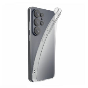 Silikonski ovitek CellularLine FINE za Samsung S26 Ultra prozoren