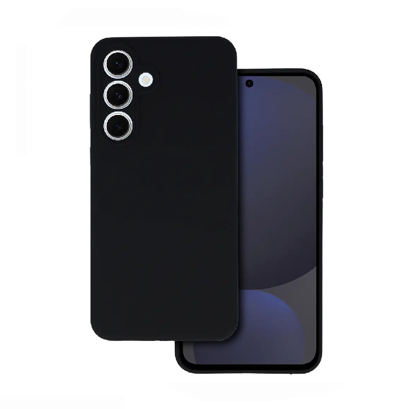 Silikonski ovitek MATT za Samsung S26 Ultra Črna