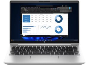 Intel Core i7-1355U (1 7 GHz)   8 GB DDR4-3200  SSD 512 GB PCIe NVMe  35 6 cm (14) FHD (1920x1080) AG UWVA LED 60 Hz  Intel Iris Xe Graphics (IGP)  2x USB-C (DisplayPort 10Gbps)  2x USB-A 3.2 Gen1 (5Gbps)  Webcam  Wi-Fi 6E  Bluetooth 5.3  Webcam  Fingerprint  Backlit Kbd.  Microsoft Windows 10 Pro MAR (64-bit)