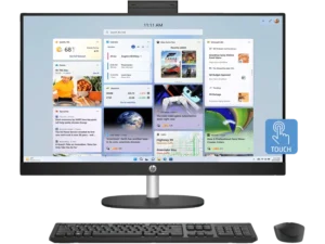 Intel Core Ultra 7 155U (1 7 GHz)  32 GB (2x16GB) DDR5-5600  SSD 1 TB M.2 PCIe NVMe  68 6 cm (27) FHD (1920x1080) Multi-Touch UWVA AG LED  Intel Graphics (IGP)  HDMI  1x USB-C (5Gbps)  2x USB-A 3.2 Gen1 (5Gbps)  2x USB-A 2.0  Wi-Fi 6 (2x2)  Bluetooth 5.3  Webcam  Wireless Kbd.  Microsoft Windows 11 Home (64-bit)