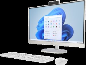 Intel Core i7-1355U (1 7 GHz)  8 GB DDR4-3200  SSD 512 GB M.2 PCIe NVMe  68 6 cm (27) FHD (1920x1080) UWVA LED  Intel Iris Xe Graphics (IGP)  HDMI  1x USB-C (5Gbps)  2x USB-A 3.2 Gen1 (5Gbps)  2x USB-A 2.0  Wi-Fi  Bluetooth  Webcam  Wireless  Microsoft Windows 11 Home (64-bit)