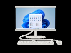 Intel Core i3-N300 (0 8 - 3 8 GHz)  8 GB DDR5-4800  SSD 256 GB PCIe NVMe  54 5 cm (21 5 ) FHD (1920x1080) UWVA LED  Intel UHD Graphics (IGP) HDMI 1.4  1x USB-C 3.2 Gen1 (5Gbps)  2x USB-A 3.2 Gen1 (5Gbps)  2x USB-A 2.0  Gb LAN  Wired  Wi-FI  Bluetooth  Webcam  Microsoft Windows 11 Home (64-bit)