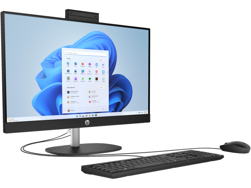 Računalnik HP All-in-One 24-cr0041na | AMD Ryzen 7000s series / Ryzen 3 / RAM 8 GB / SSD Disk - slika 3