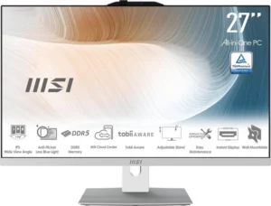 Intel® Core™ 7 150U   1 2 - 1 8 GHz   10-Cores (2C+8c 12T)   Turbo Speed 5 4 GHz  16 GB DDR5 SODIMM  512 GB NVME SSD  68 58 cm (27)  Matiran (AntiGlare  matt)  FHD   1920 x 1080  Intel® Iris® Xe Graphics  HDMI  USB-C  4x USB  bluetooth  Microsoft Windows 11 Pro (64-bit)