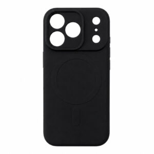 Silikonski ovitek LUXURY z Magsafe za iPhone 17 Pro - črn