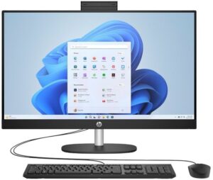 AMD Ryzen R3 7320U (2 4 GHz)  8 GB LPDDR5-5500  SSD 512 GB M.2 PCIe NVMe  68 6 cm (27) FHD (1920x1080) UWVA LED 60 Hz  AMD Radeon Graphics 610M (IGP)  HDMI  1x USB-C (5Gbps)  2x USB-A 3.2 Gen1 (5Gbps)  2x USB-A 2.0  Wi-Fi 6 (2x2)  Bluetooth 5.3  Webcam  Wired  Microsoft Windows 11 Home (64-bit)