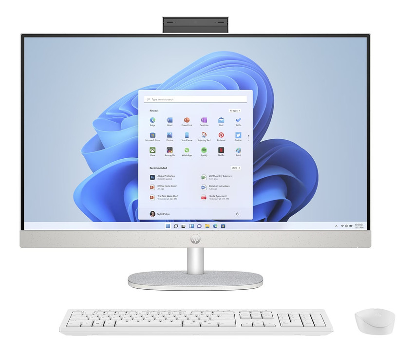 Intel Core i5-1335U (1 3 GHz) 16 GB (2x8GB) DDR4-3200 SSD 512 GB M.2 PCIe NVMe 68 6 cm (27) FHD (1920x1080) AG LED Touchscreen Intel Iris Xe Graphics (IGP) HDMI 1x USB-C (5Gbps) 2x USB-A 3.2 Gen1 (5Gbps) 2x USB-A 2.0 Wi-Fi Bluetooth Webcam Wireless Microsoft Windows 11 Home (64-bit)