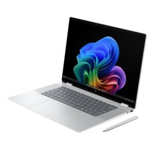 Intel® Core™ Ultra 7 256V   2 2 GHz   8-Cores (4P+4LPE)   Turbo Speed 4 8 GHz  16 GB LPDDR5x  1 TB NVME SSD  40 6 cm (16 0)  Sijajni (BrightView  gloss)  Touch  WUXGA 1920 x 1200  Intel® Arc™ Graphics 140V  HDMI  USB-C  Thunderbolt  2x USB  Backlit keyboard  bluetooth  Win11H  Priložen digitalni pisalnik (Pen)  65W USB-C PD