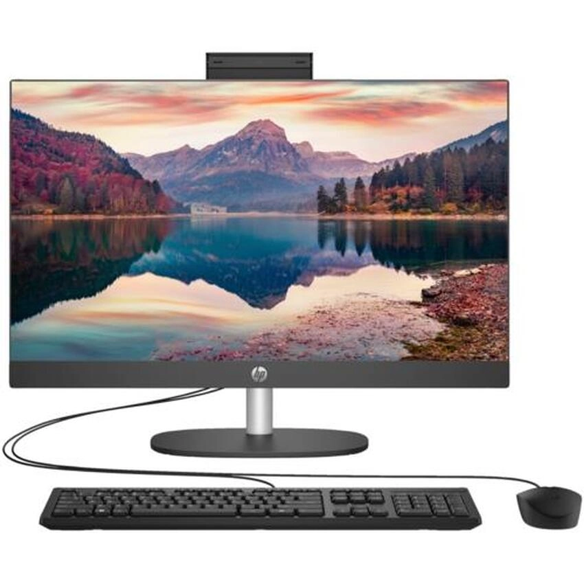 Intel Core i5-1334U (1 3 GHz) 16 GB DDR4-3200 SSD 512 GB PCIe NVMe Intel Iris Xe Graphics (IGP) Wi-Fi 6 (802.11ax) Bluetooth 5.3 Webcam 60 5 cm (23 8 ) FHD (1920x1080) AG LED 60Hz HDMI 1x USB-C 3.2 Gen1 (5Gbps) 2x USB-A 3.2 Gen2 (5Gbps) 2x USB-A 2.0 Wired Kbd. Microsoft Windows 11 Pro (64-bit)