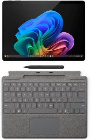 Snapdragon X Plus X1P-64-100  16 GB LPDDR5 ONBOARD  256 GB Onboard  33 cm (13)  Sijajni (BrightView  gloss)  Touch  2880 × 1920  Qualcomm Adreno X1-85  bluetooth  Microsoft Windows 11 Home (64-bit)  Darilo: microsoft surface pro flex w slim pen