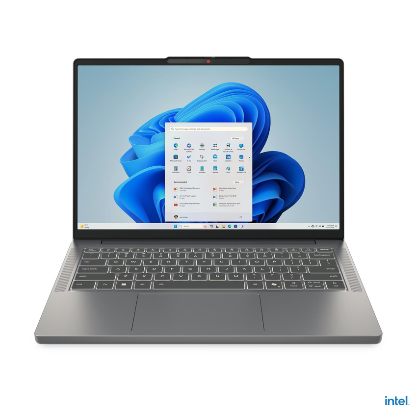 Intel Core i5-13420H (2 1 - 4 6 GHz) 8 GB DDR5-4800 (soldered) SSD 512 GB M.2 PCIe NVMe 35 6 cm (14) WUXGA (1920x1200) IPS AG LED 60 Hz Intel UHD Graphics (IGP) HDMI 1.4 2x USB-A 3.2 Gen1 (5Gbps) 1x USB-C 3.2 Gen1 (DisplayPort PD out 45-65W) Wi-Fi 6 (2x2) Bluetooth 5.2 SD Card Webcam Std. Kbd. Microsoft Windows 11 Home (64-bit)
