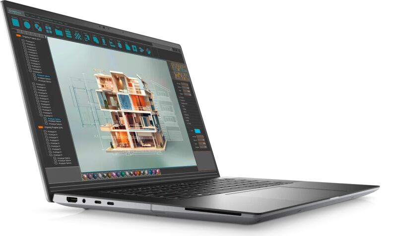 Prenosnik Dell Pro 16 Plus PB16250 / Core Ultra 7 / RAM 16 GB / SSD Disk / 16,0″ WUXGA - slika 2
