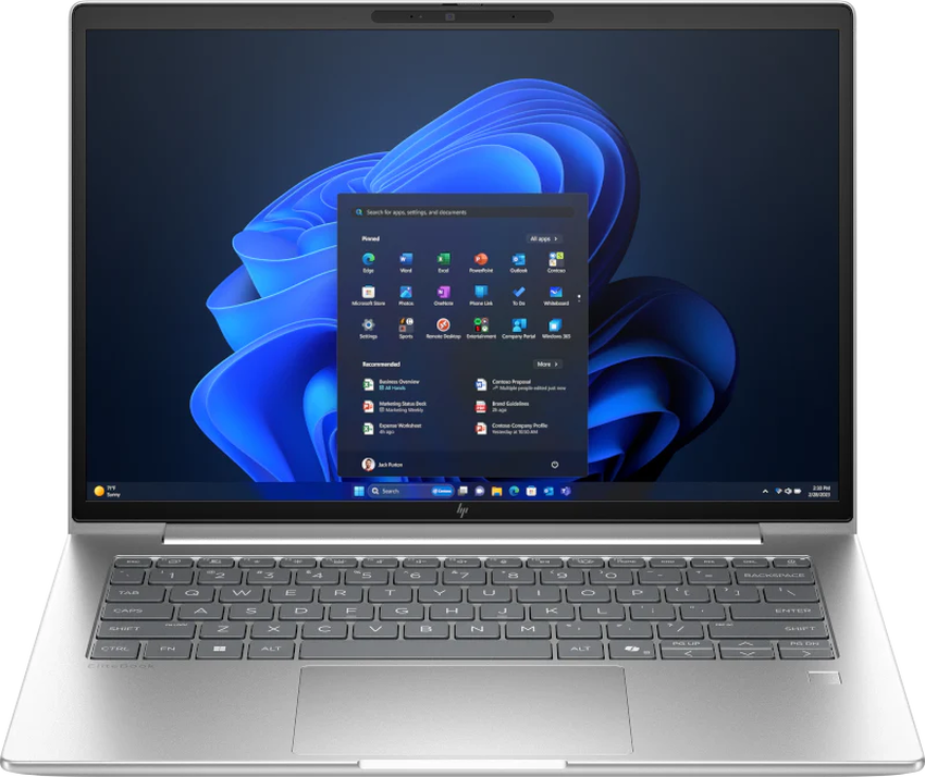 Intel Core Ultra 7 255U (2 0 GHz) 35 6 cm (14 0) WUXGA (1920x1200) AG UWVA LED IPS 60 Hz 32 GB DDR5-5600 SSD 1 TB M.2 PCIe NVMe Intel Xe Graphics (IGP) HDMI 2.1 2x Thunderbolt 4 (USB-C DisplayPort - 40Gbps) 2x USB-A 3.2 Gen1 (5Gbps) Wi-Fi 7 (2x2) Bluetooth 5.4 Webcam Fingerprint Backlit Kbd. Microsoft Windows 11 Pro (64-bit)
